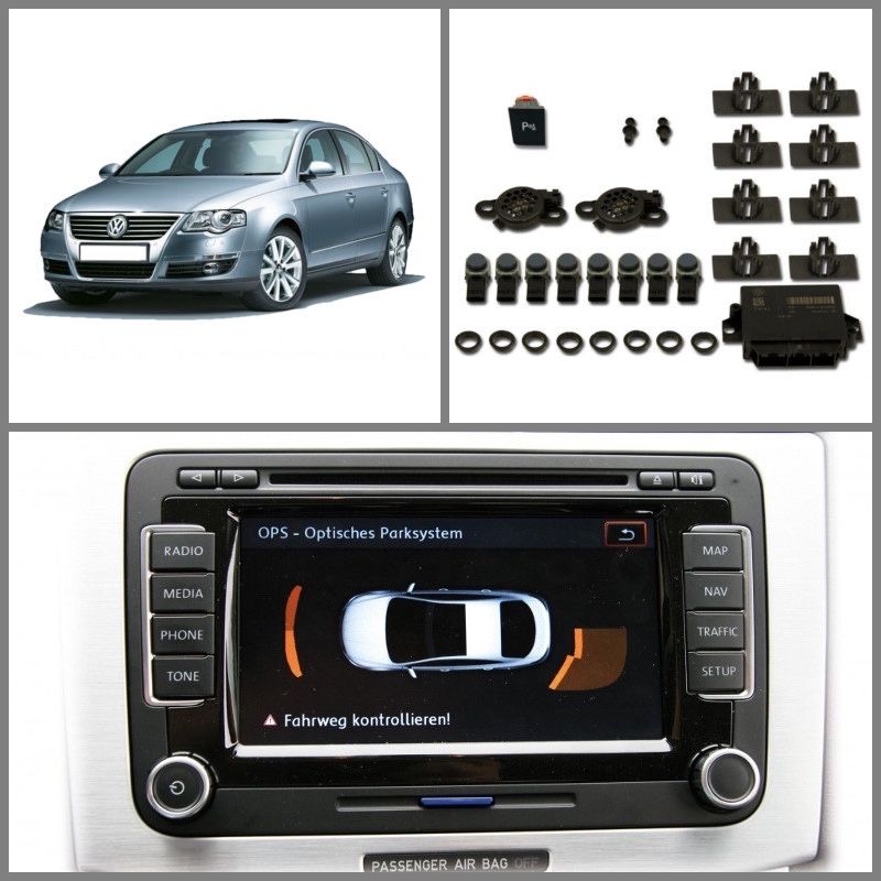 Ремонт блок pdc vw passat b6 b7 cc  golf 3c8919475 1K5919475 5k0919475