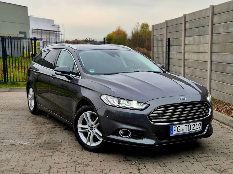 Ford Mondeo 2.0TDCI 150km, Wersja Titanium, Full Led, Bezwypadkowy, Opłacony.
