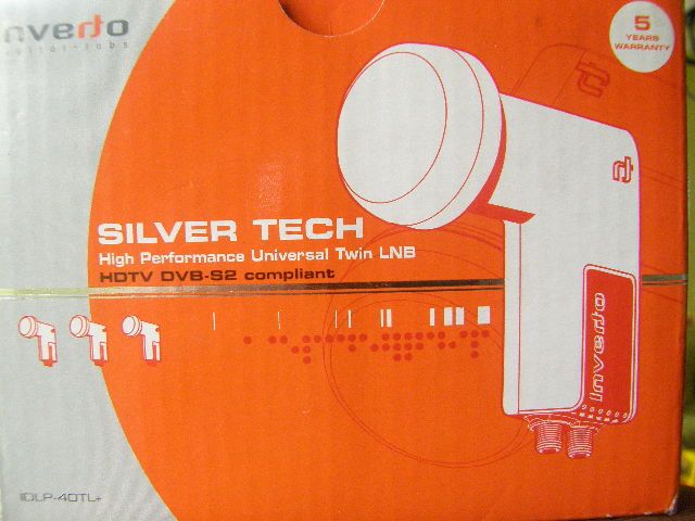 Inverto Silver Tech - Twin LNB HDTV DVB-S2