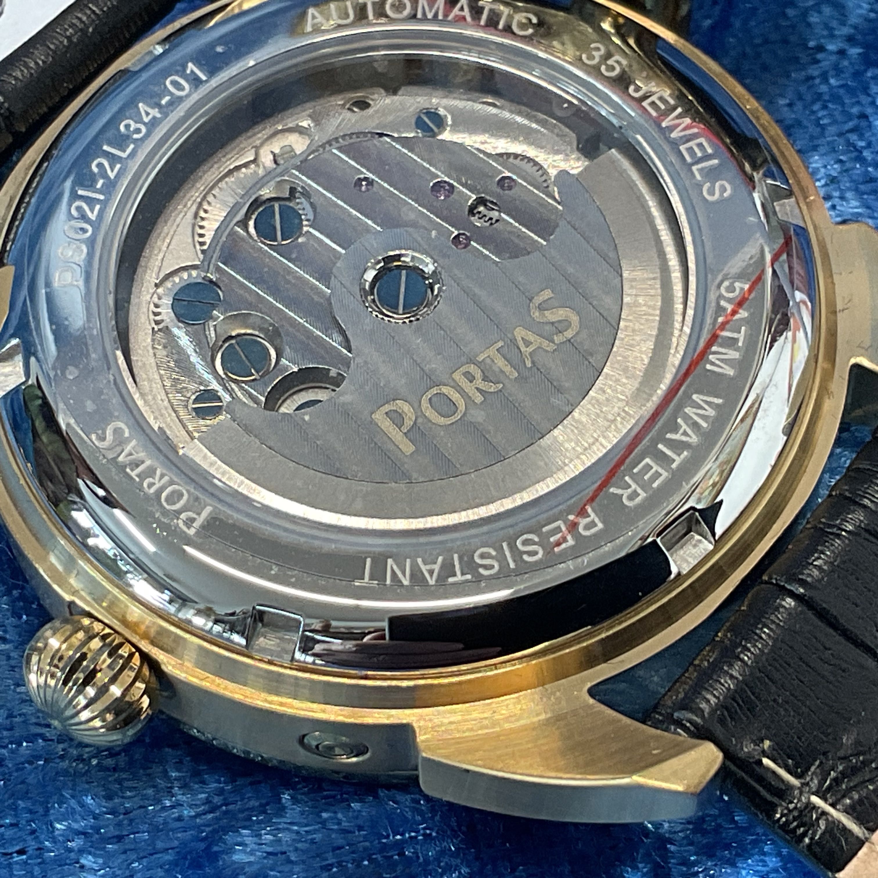 Relógio portas Italian automatic por estriar