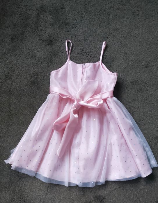 Sukienka wizytowa dla dziewczynki rozmiar 86