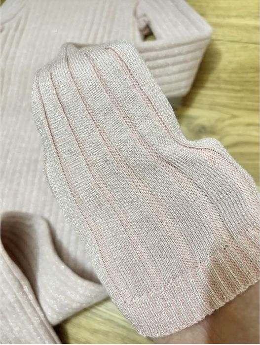 Сукня  міді  рожева