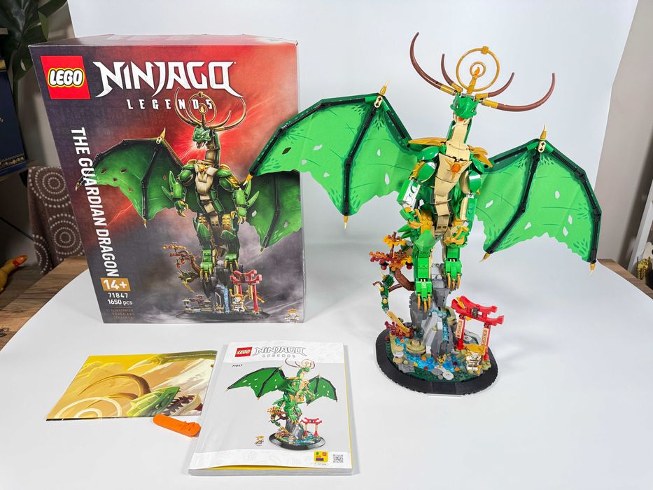 LEGO NINJAGO Вартовий дракон 71847, Робот Вогняного Лицаря 71846