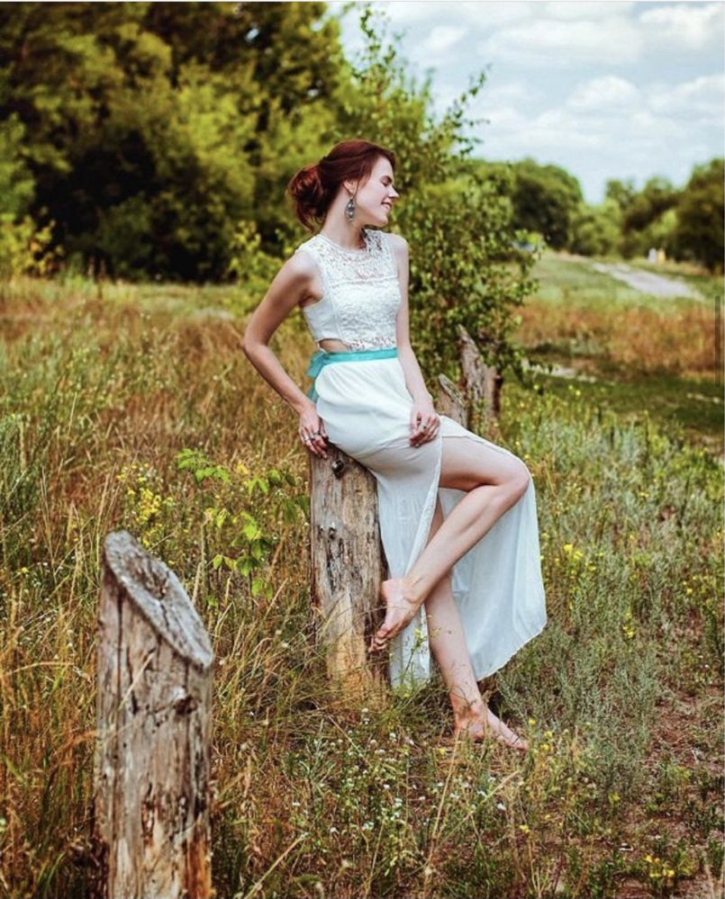 Белое платье tally weijl