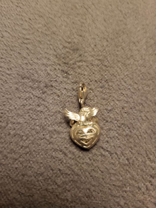 Srebrna Zawieszka Thomas Sabo Aniołek na serduszku