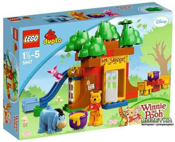 Конструктор lego duplo дом медвежонка винни, 40 деталей, 5947