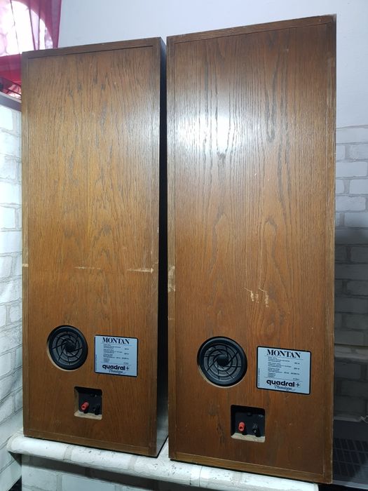ТОП! Hi-Fi акустика QUADRAL MONTAN, Мощ , 70 кг! 150/200 Вт,Germany