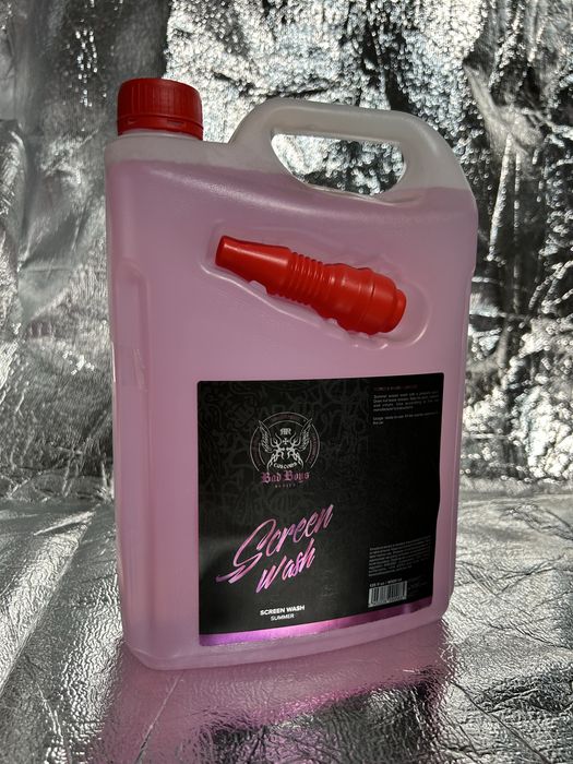 Liquido limpa para brisas