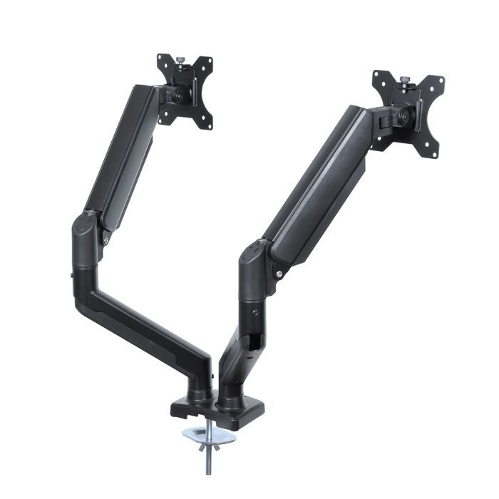 Uchwyt biurkowy gazowy 2 monitory LED LCD 13-27 cala PIVOT UM-116