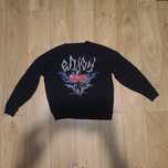 bluza kolorowa czarna