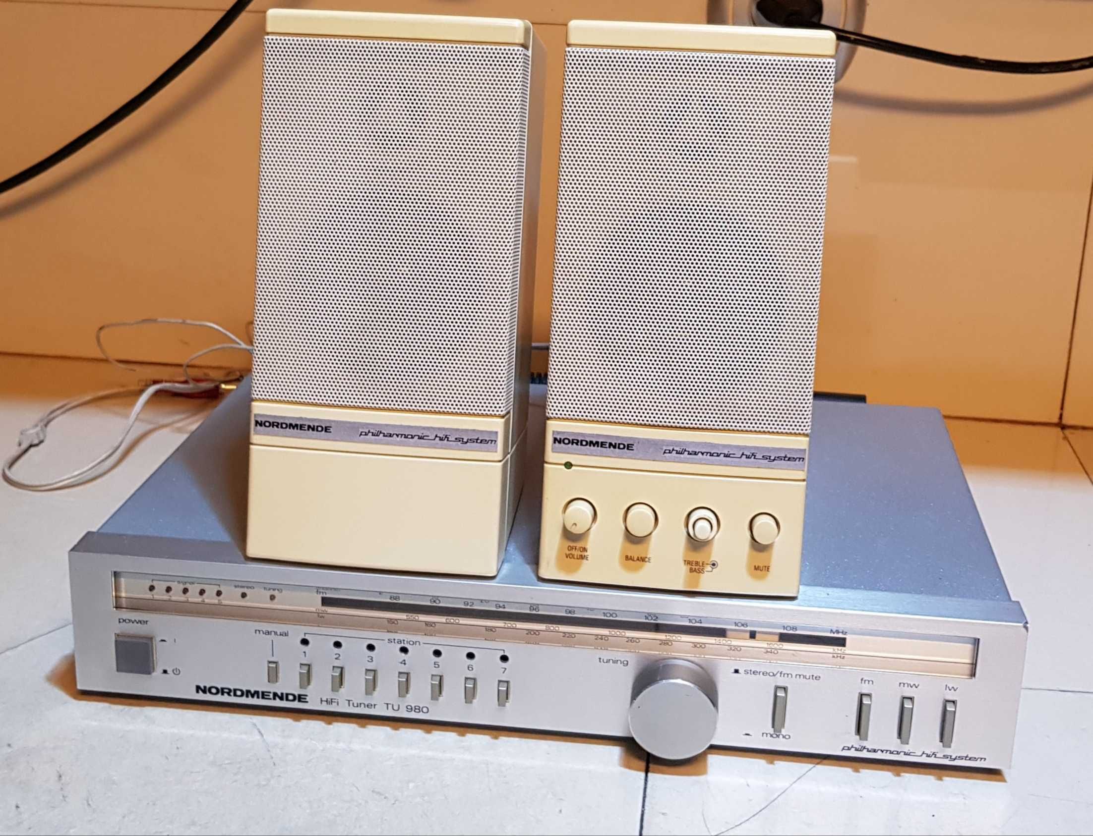 tuner analogowy NORDMENDE TU-980 philharmonic hifi system + gratis