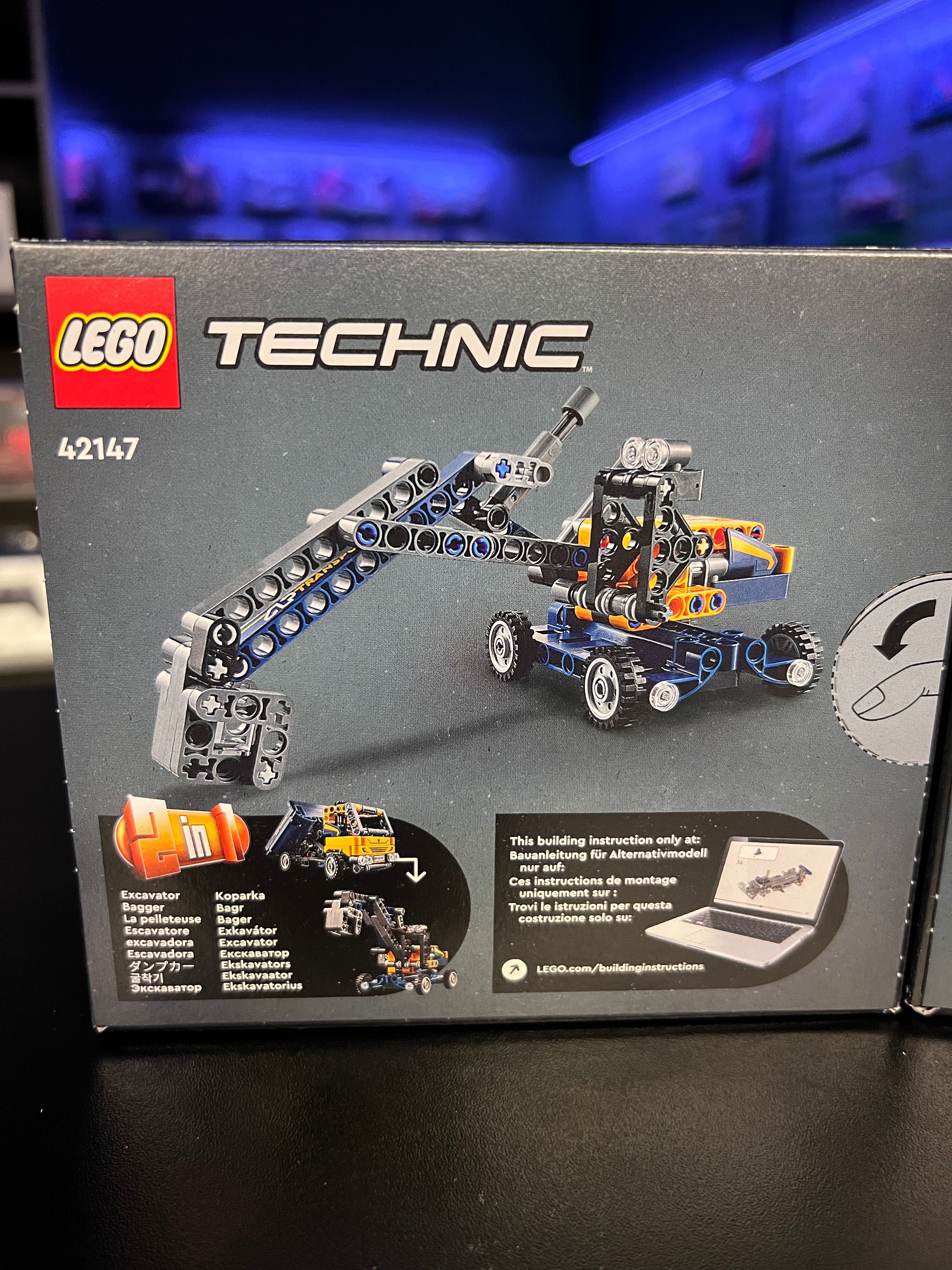 LEGO Technic 42147 Dump Truck / Snow Groomer 42148 / Самоскид / Ратрак