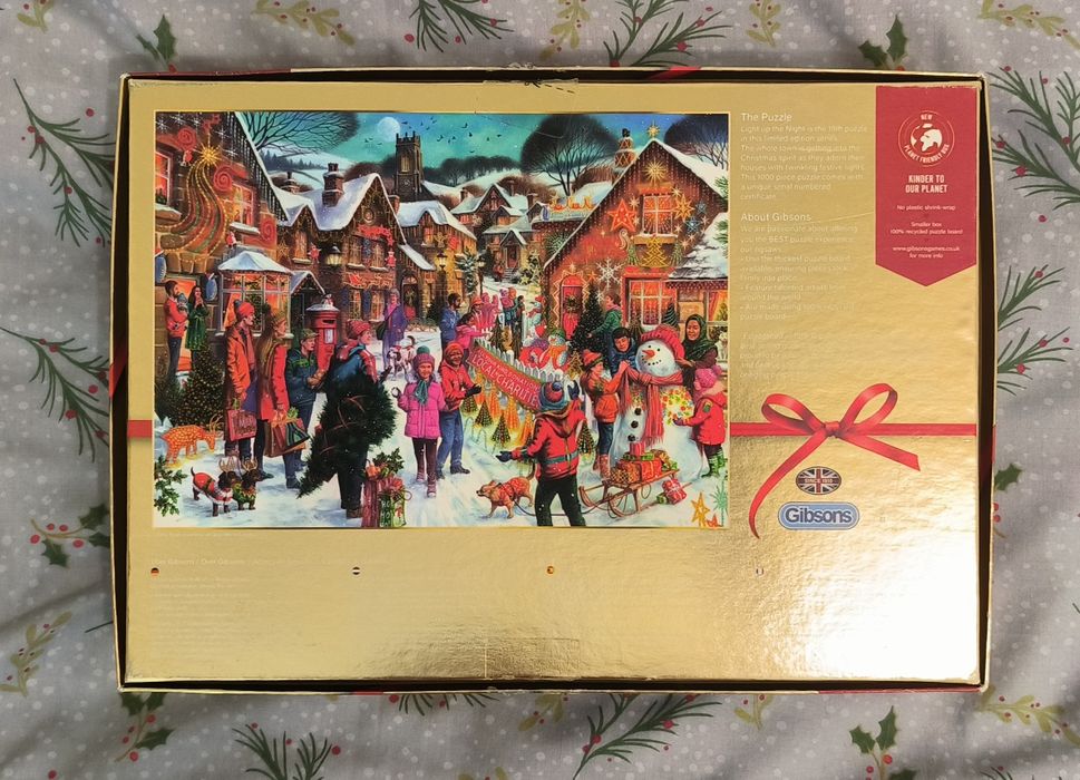 Пазли Gibsons Light up the night 1000 елементів