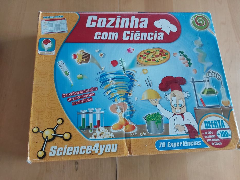 Lote de 5 jogos Science4you usados