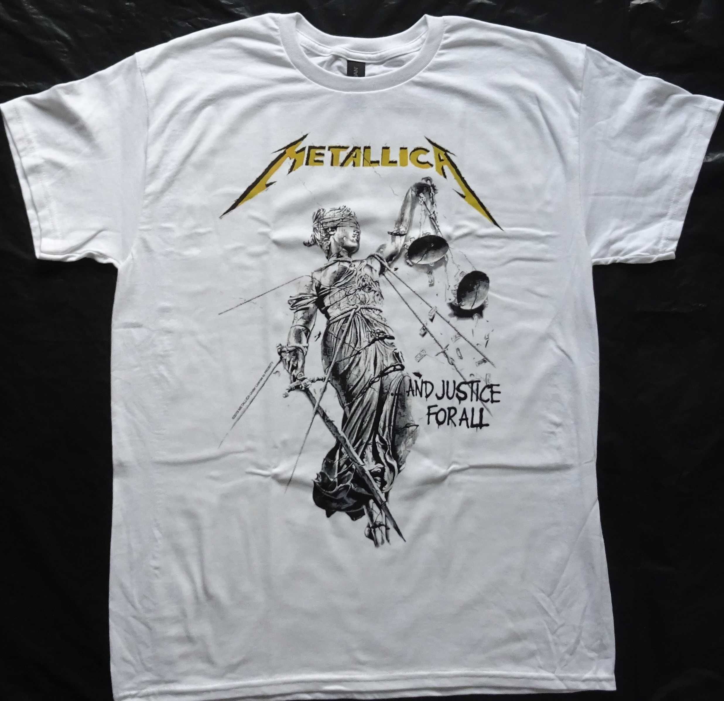 Metallica And Justice for All Rozmiar M Licencjonowana Koszulka size M