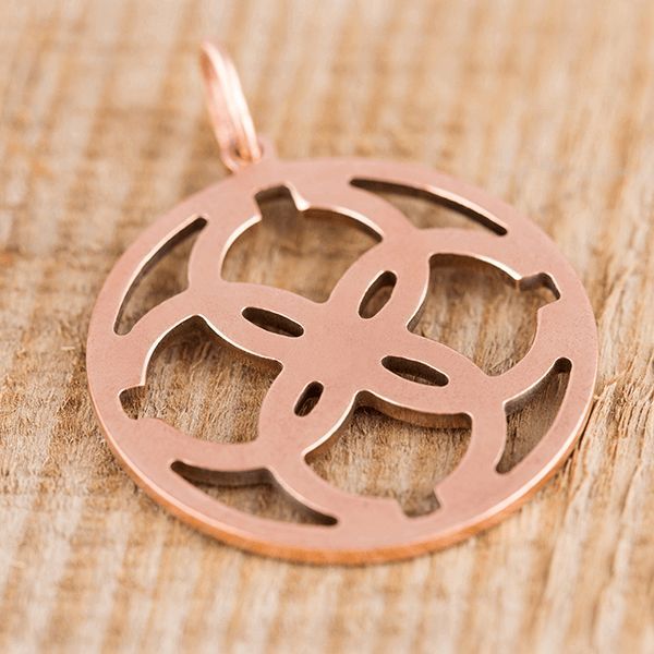 Оберег славянский медный ручной работы Свадебник.