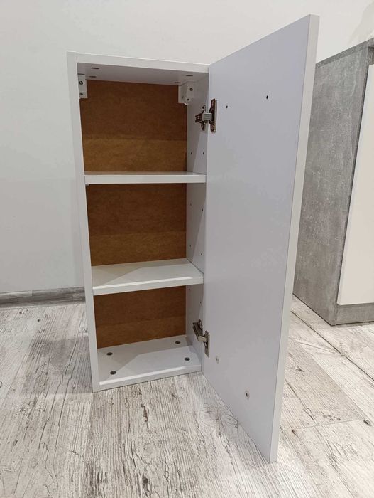 Szafka łazienkowa wisząca, biały połysk, jak NOWA !!!