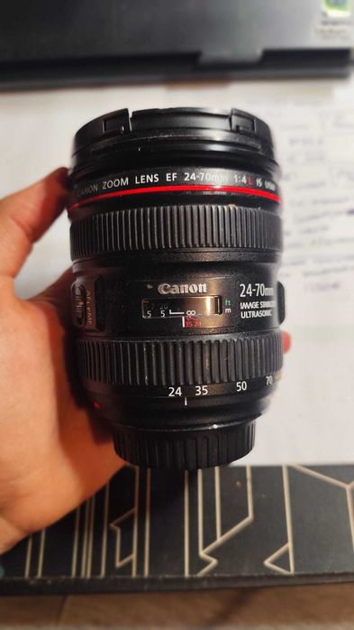 Canon EF 24-70mm 1:4L IS USM Ler descrição