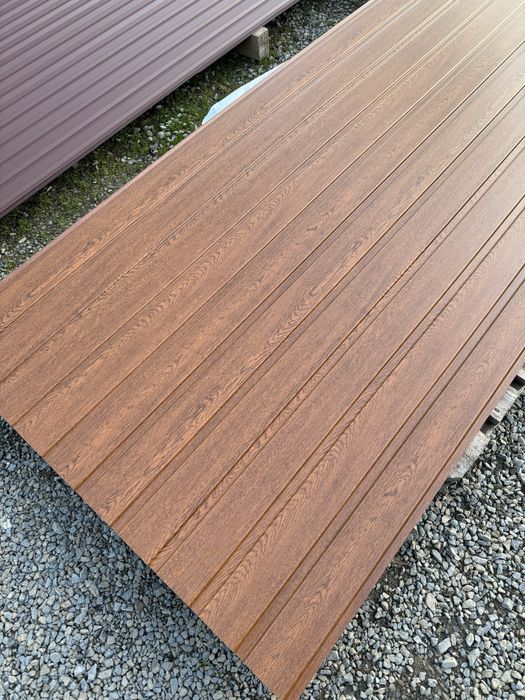 Blacha trapezowa drewnopodobna T-7 Złoty Dąb