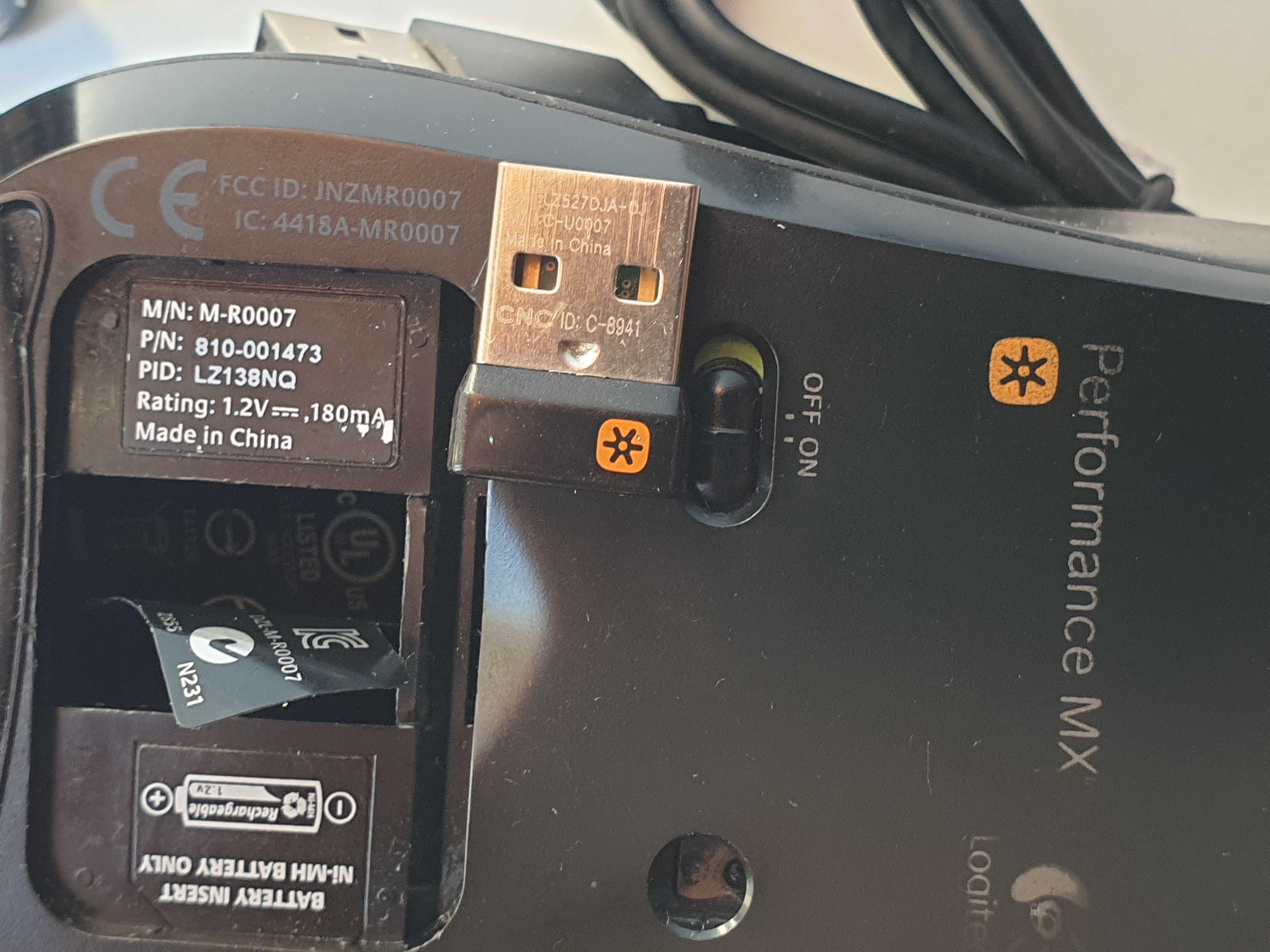 Миша Logitech Performance MX m r0007 + USB C-U0007