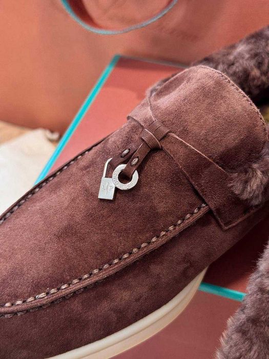 Лофери Loro Piana 39р / утеплені Лоро Пиана LP Лоро Піана Лоферы Lux