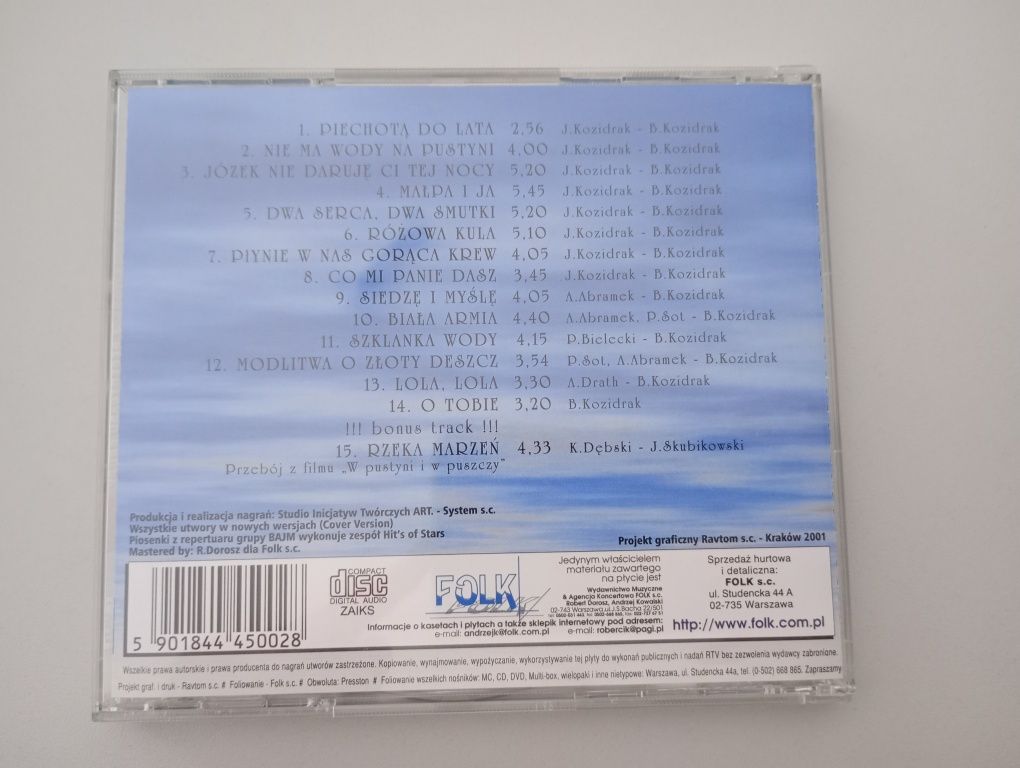 Bajm złote przeboje CD
