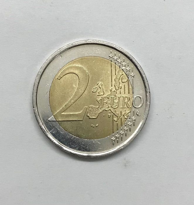 Moeda 2 euros rara