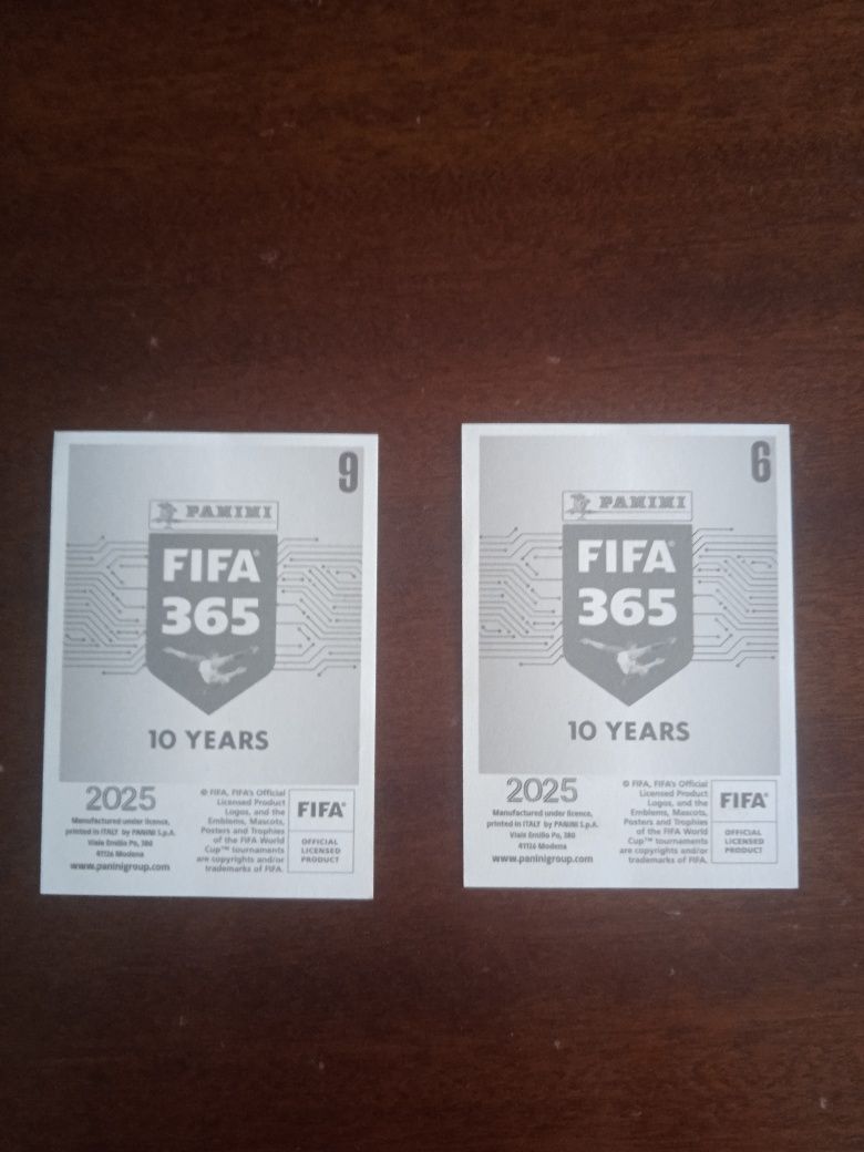 Naklejki panini FIFA 2025