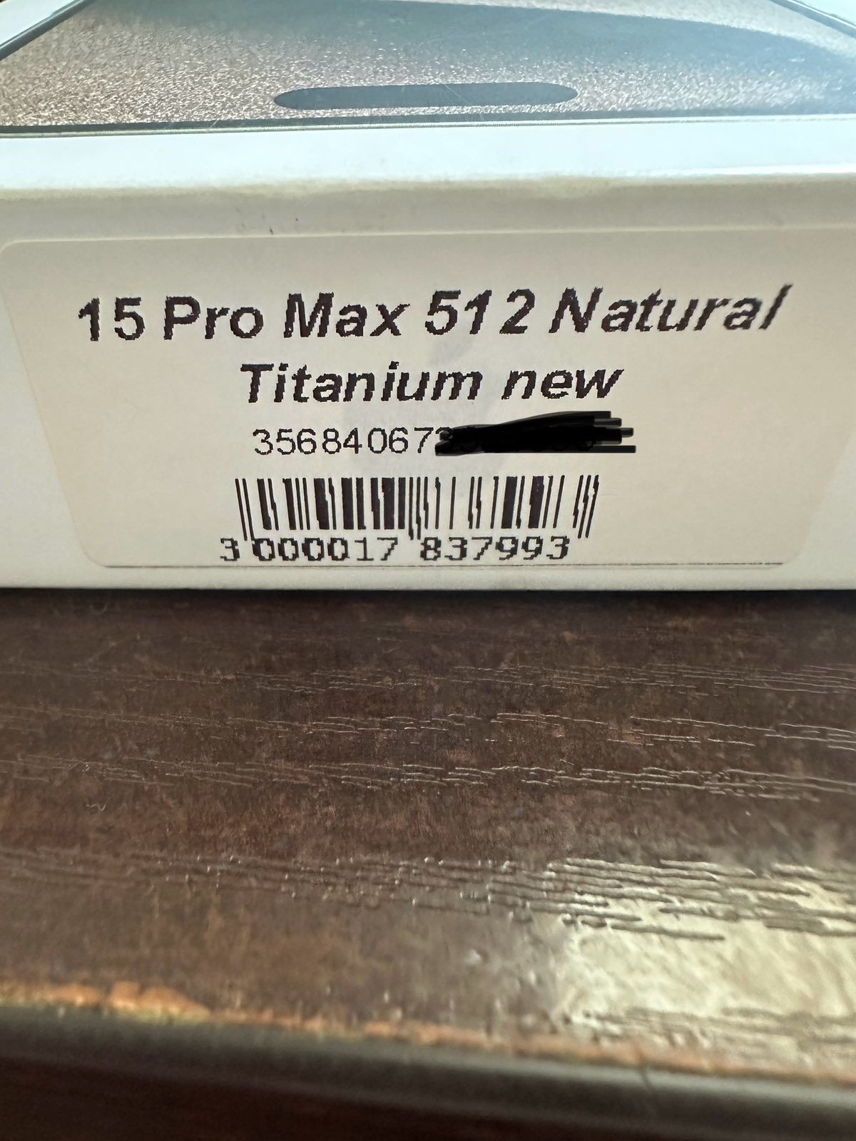 iPhone 15 Pro Max 512GB Natural Titanium