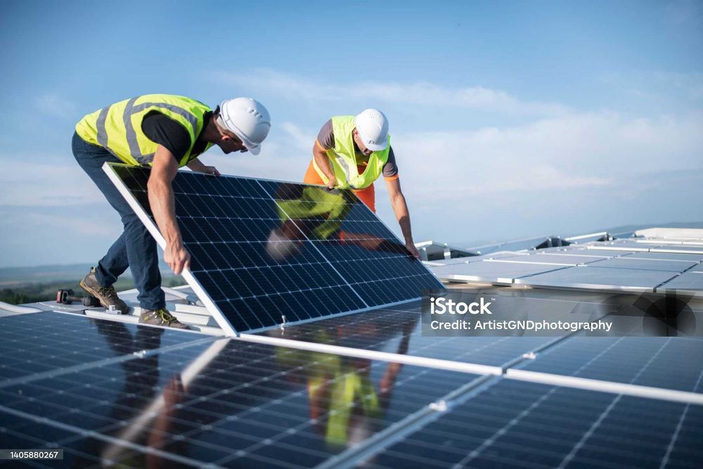 Монтаж Солнечных панелей