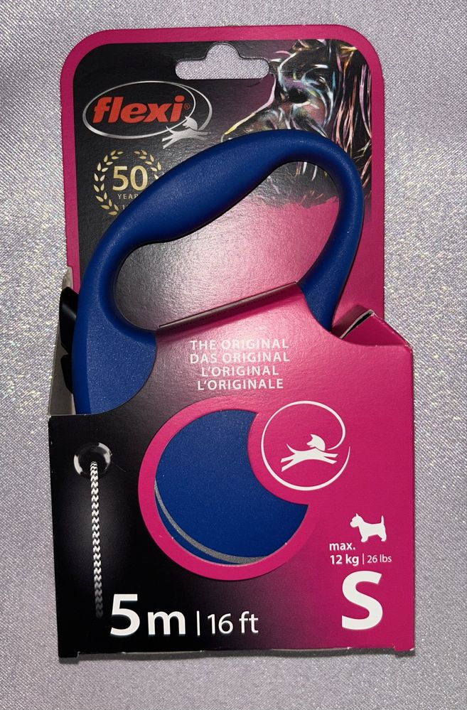 Flexi Smycz automatyczna linkowa 5m do 12kg