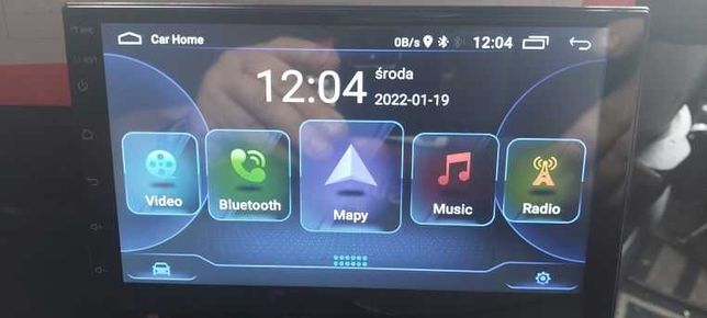 1DIN FM 7 cali  radio samochodowe android  ekran dotykowy 1080P gps