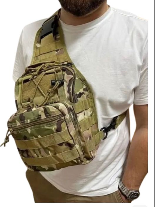 Сумочка через плечо мужская , тактильный рюкзак