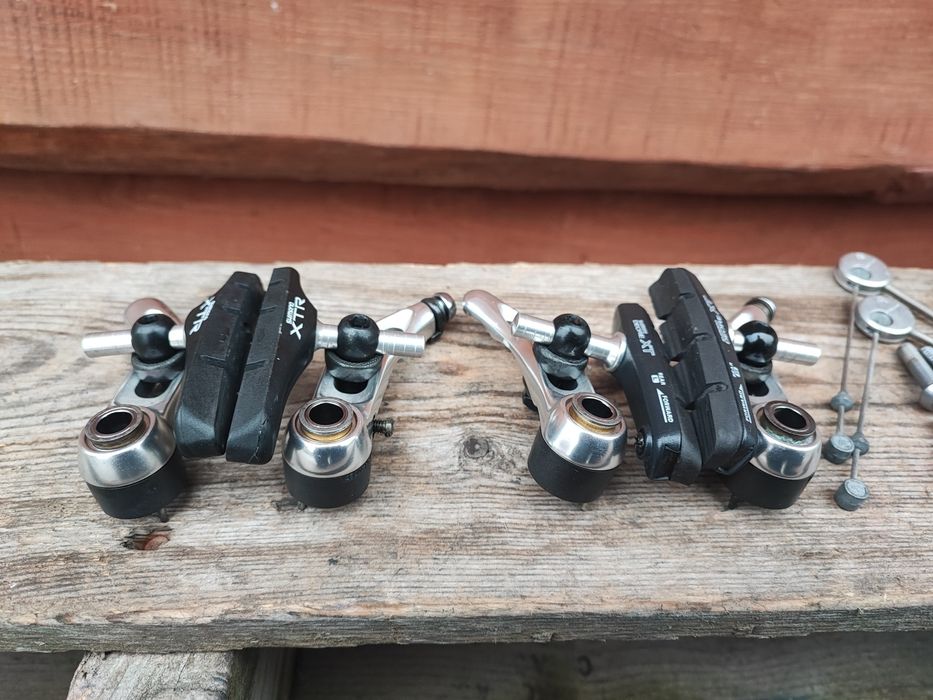 Hamulce rowerowe cantilever Shimano Deore XT M737 Retro MTB XTR