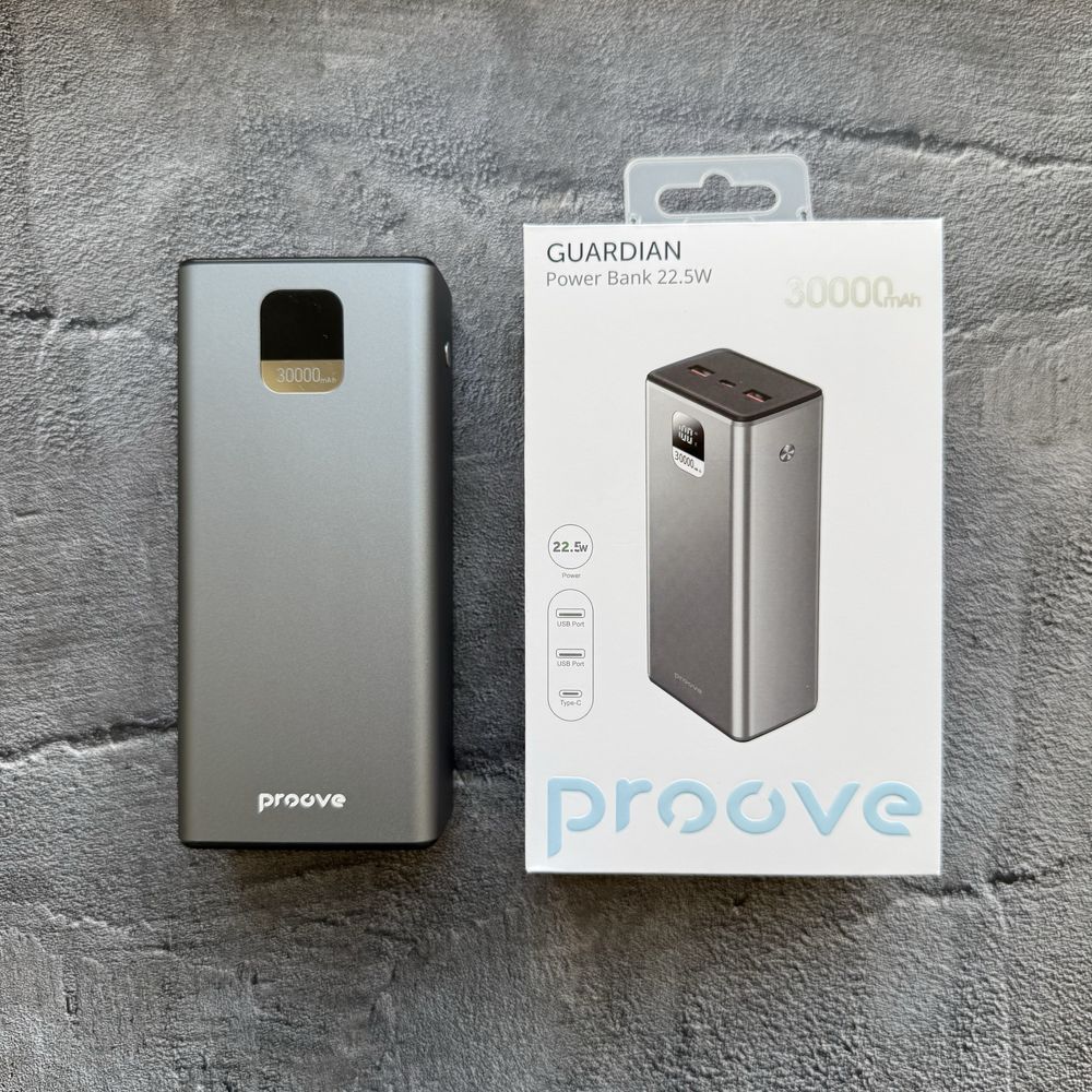 Power bank Proove Guardian 22.5W 30000mAh