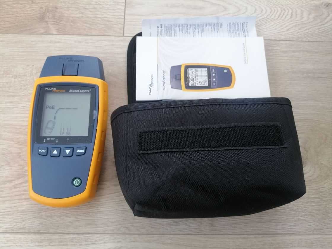 Tester kabli Fluke Networks MicroScanner²