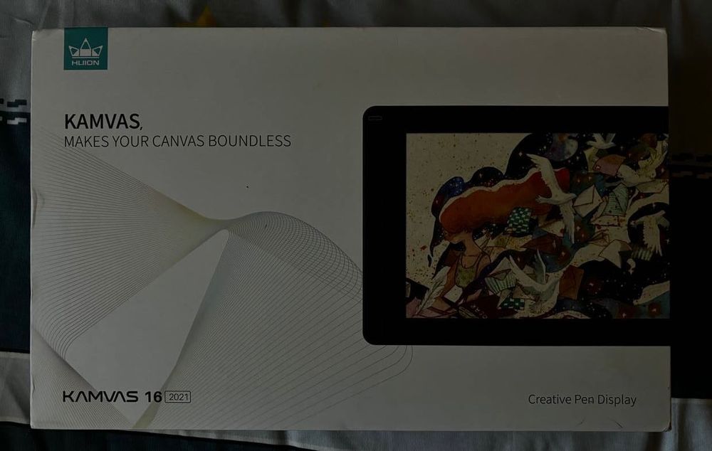 Графічний планшет-монітор Huion Kamvas 16 (2021)