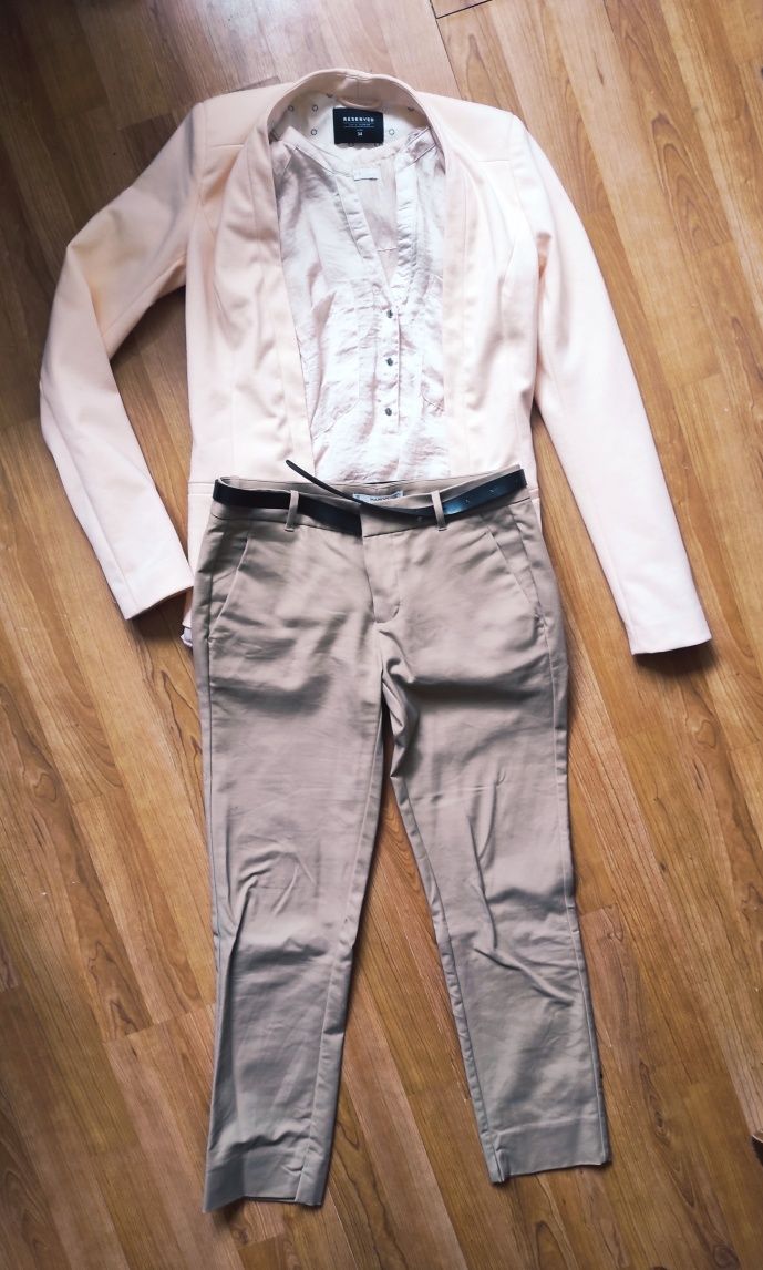 Одяг для офісу, костюм (брюки, блуза, піджак, спідниця) XS-S, 34-36