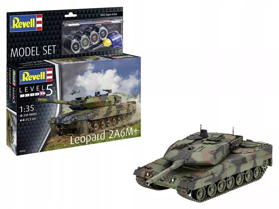 Model set Leopard 2A6M+. Revell