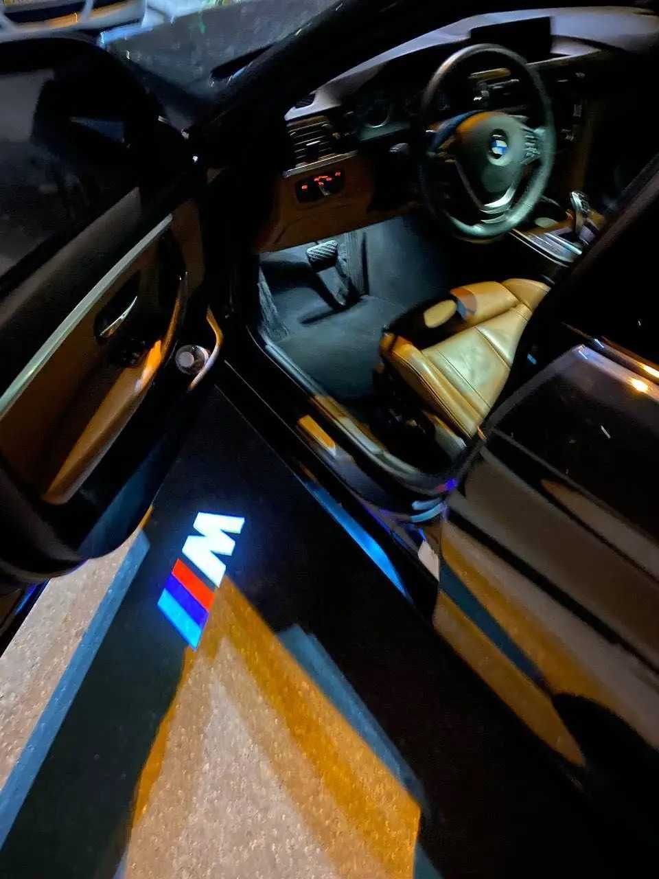 Светодиодная подцветка двери с логотипом BMW / M Style комплект