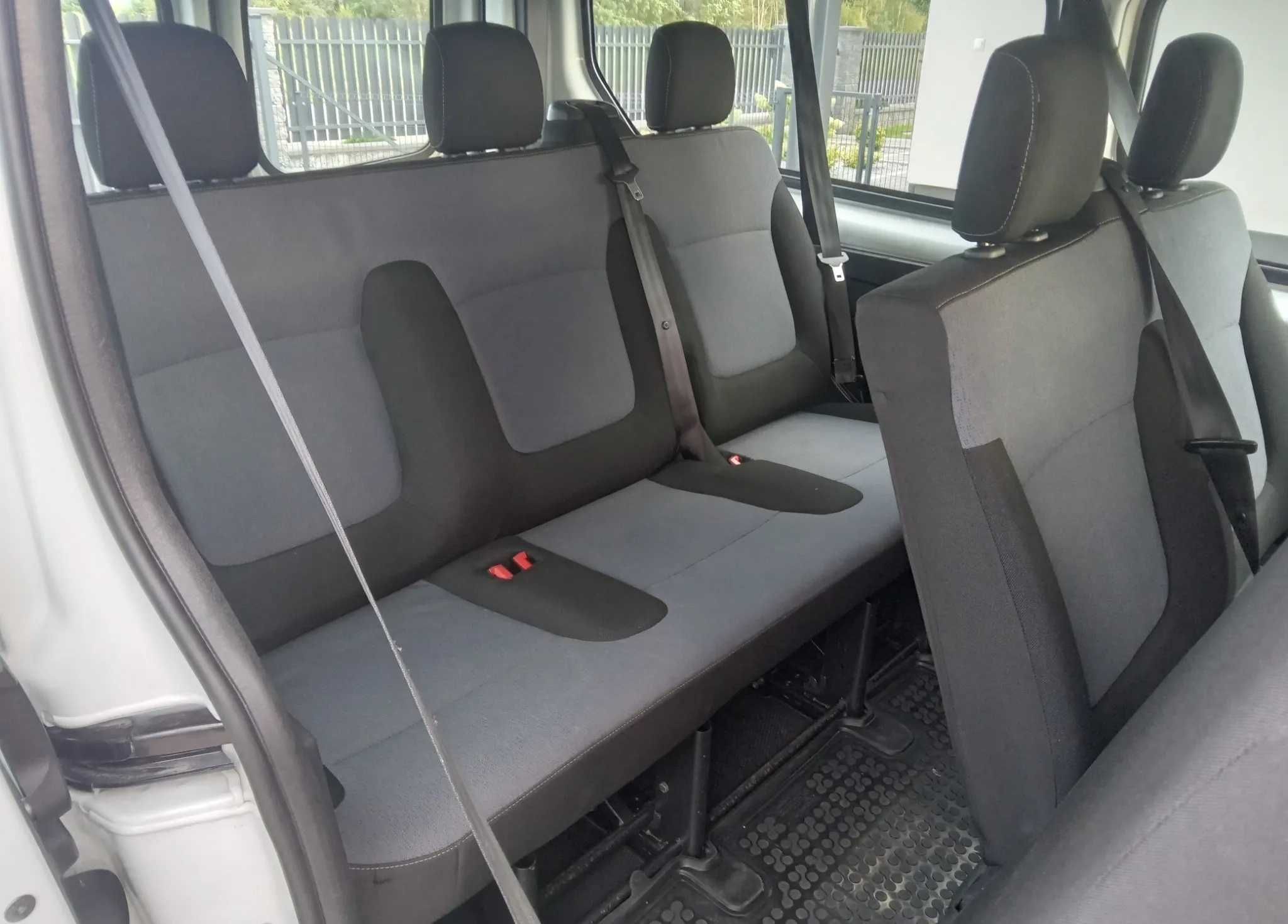 opel vivaro long 9 osobowy klimatyzacja dwu strefowa