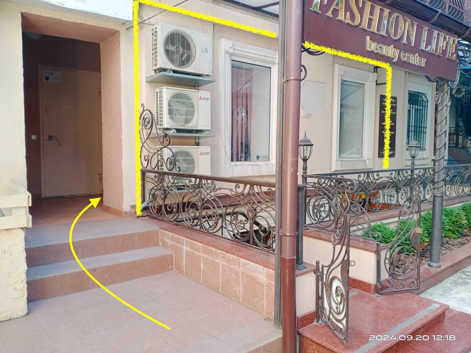 Аренда на Дерибасовской,16/ Офис Салон Магазин 35м²/ Двор «Лотос Мира»