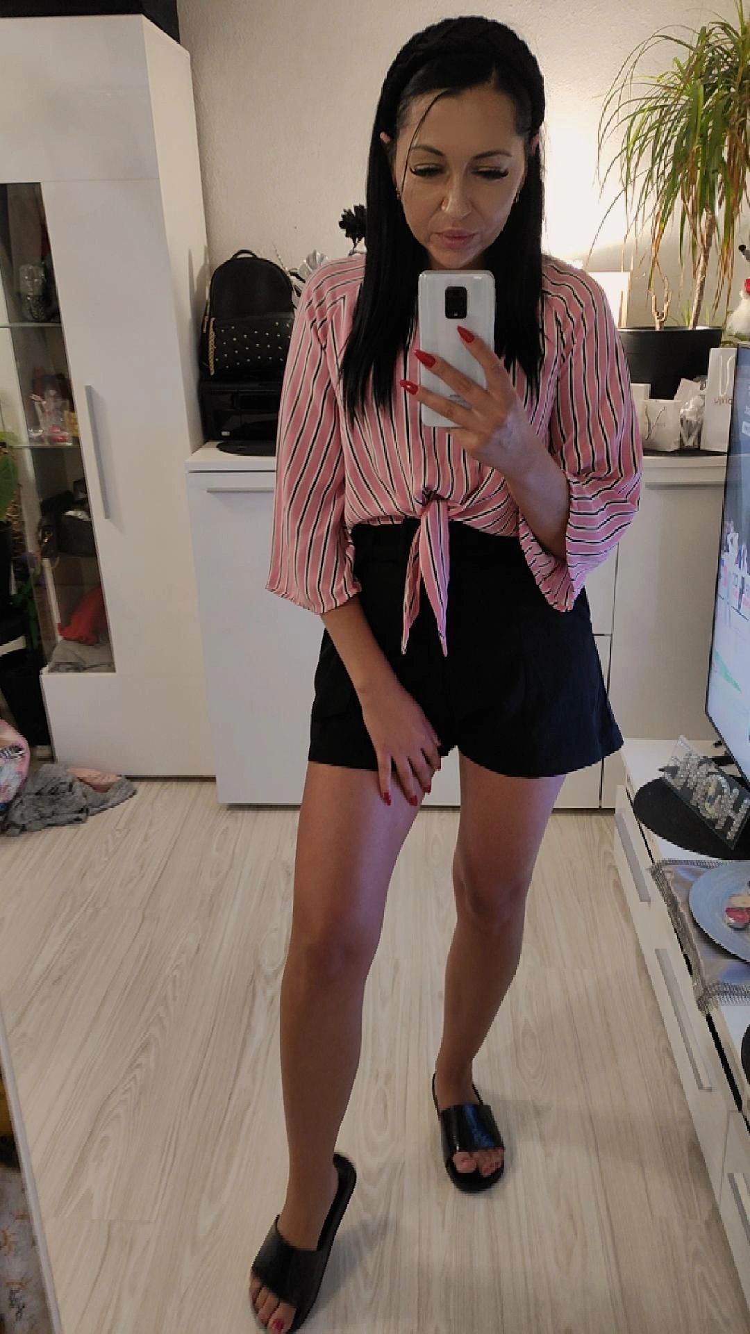 Piękna różowa koszula bluzka Zara S
