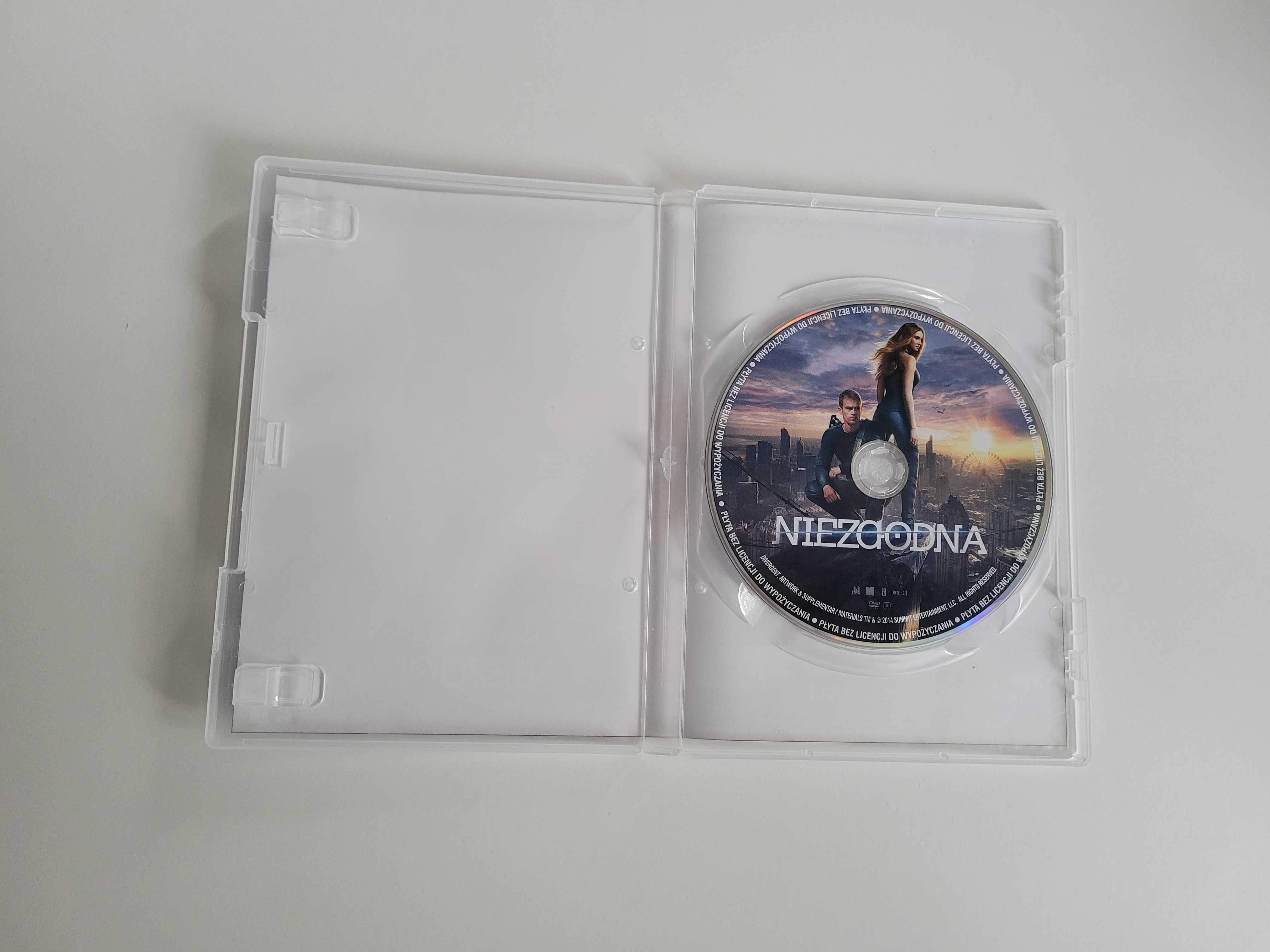 Filmy DVD Seria Niezgodna & Zbuntowana & Wierna 1-3 Trylogia Komplet