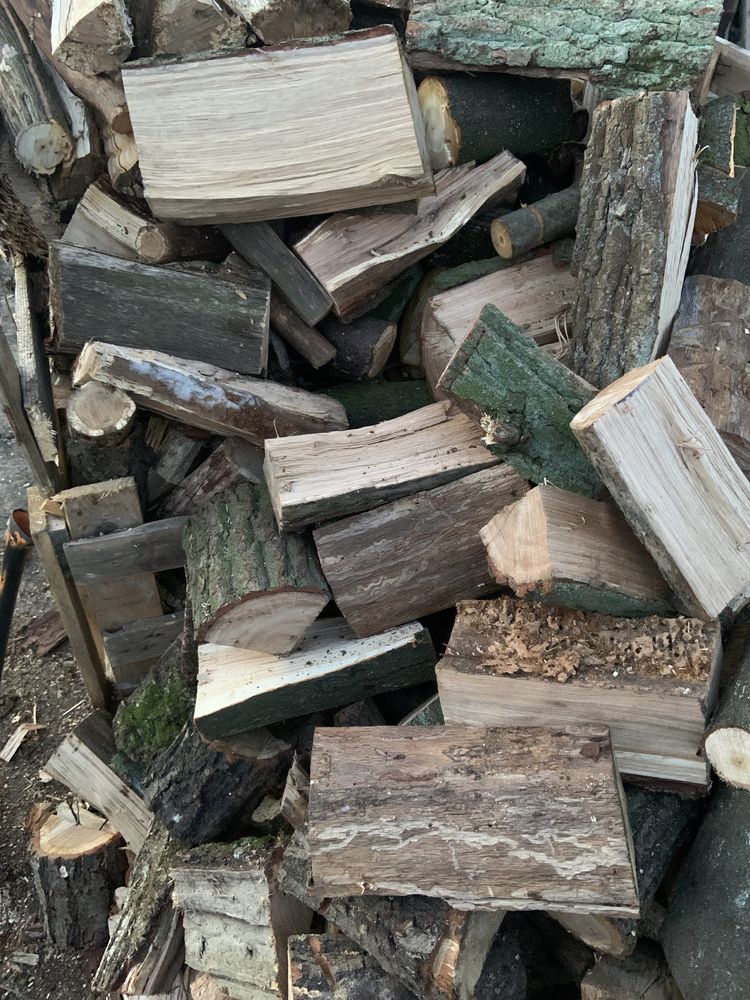 Drewno dąb buk SUCHE kominkowe lub opałowe sezonowane TRANSPORT