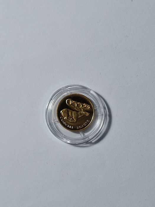 Олень. Скіфське золото. 1.24 грам АU 999.9