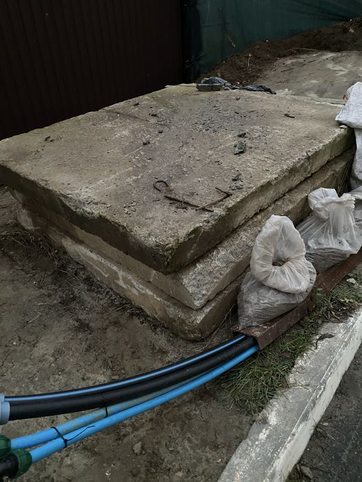 Дорожные плиты б/у