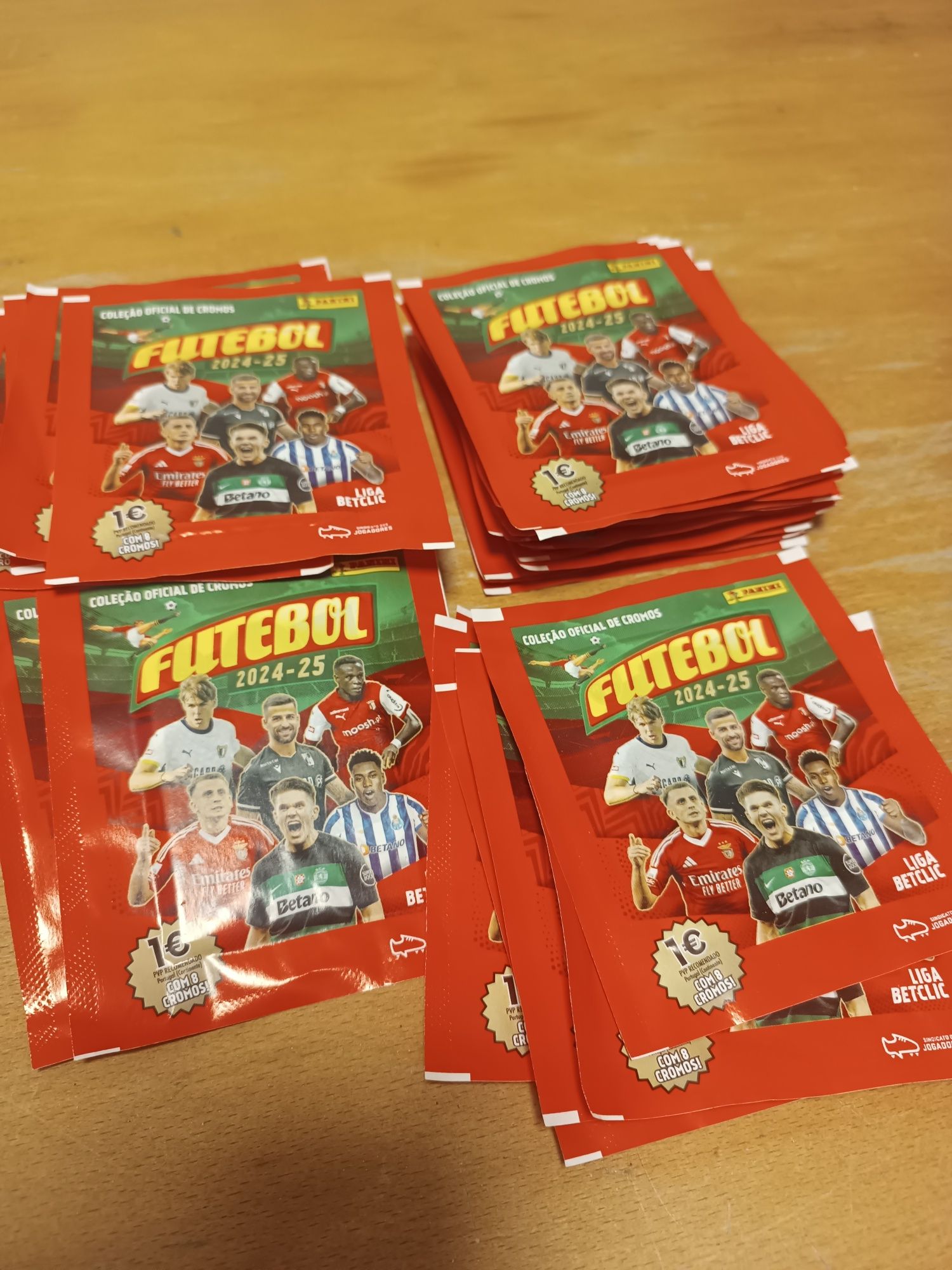 41 Saquetas Panini Futebol 2024-25 Liga Betclic