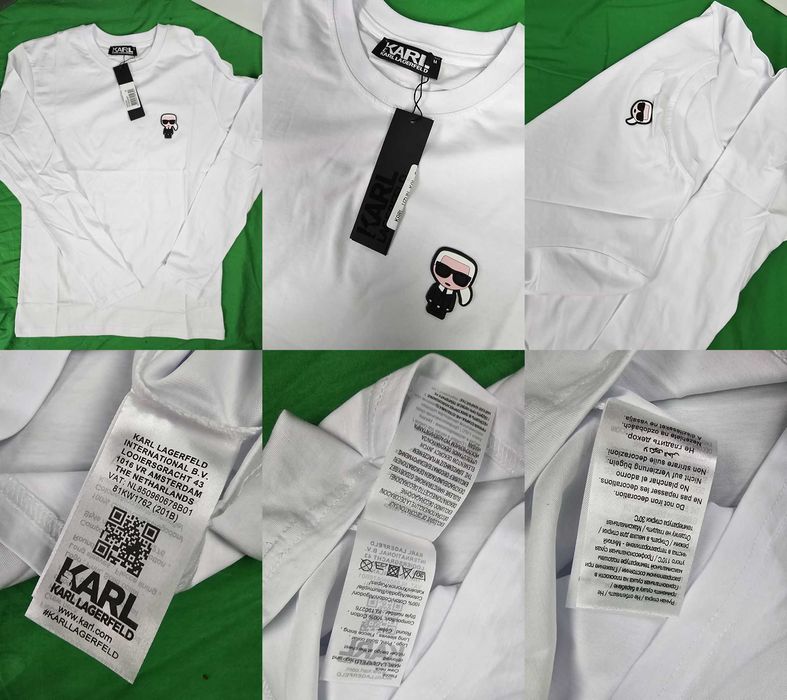 Longsleeve koszulka męska Karl Lagerfeld Hugo Boss