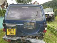 Klapa bagaznika tyl pajero 2